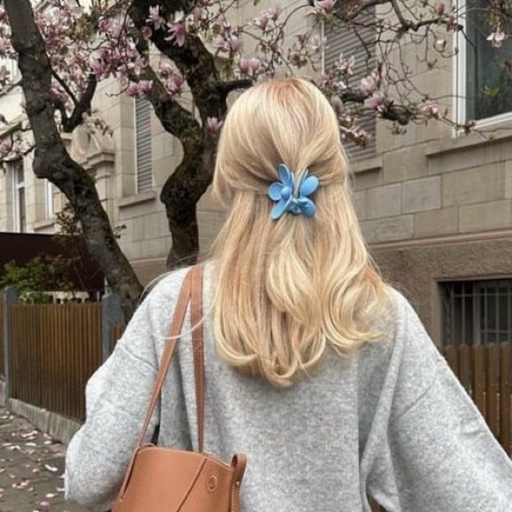 3PC Large Flower Hair Clips 🌸🍦☀️ - Picture 13 of 16